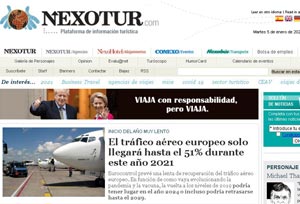 NEXOTUR bate récords y supera los cuatro millones de páginas vistas en 2020