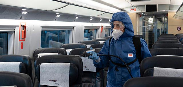 Renfe obtiene el sello Disinfection Monitored de SGS