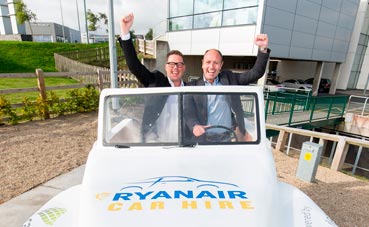 Ryanair amplía dos años su acuerdo con CarTrawler
