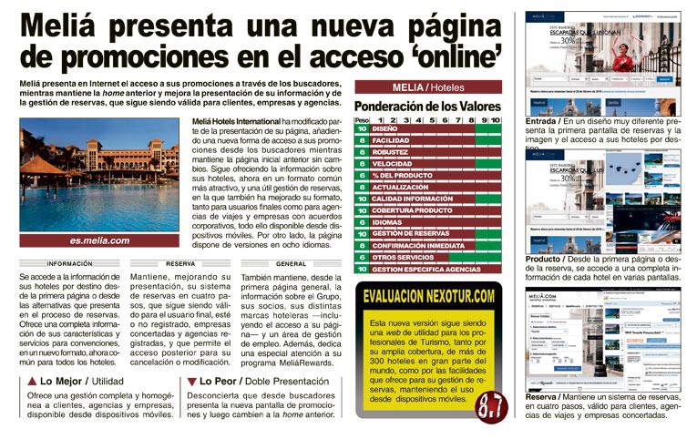 Meliá Hotels presenta sus novedades en Fitur 2022