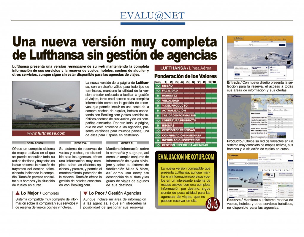 El grupo Lufthansa presiona a Bruselas para esquivar el Código de Conducta de CRS